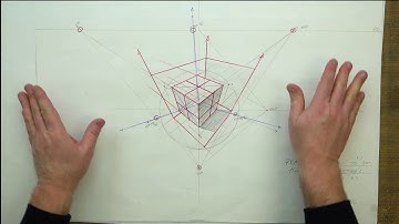 FORMAL LINEAR PERSPECTIVE: SECTION FIVE-45 Degree Measuring PT