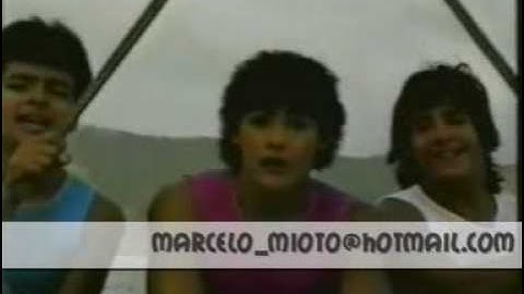 MENUDO VIDEO CLIPE NÃO SE REPRIMA 1984 - RICKY, CHARLIE, RAY, ROY, ROBBY