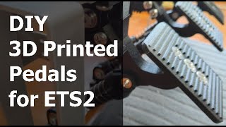 DIY 3D Printed Pedal (Inverted) for ETS2