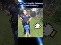Cop Can't Justify Entering Private Property