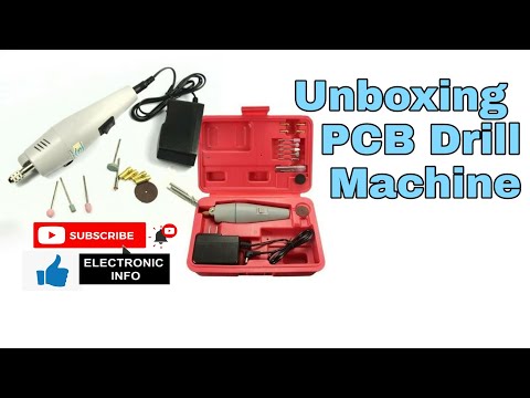 Unboxing PCB Drill