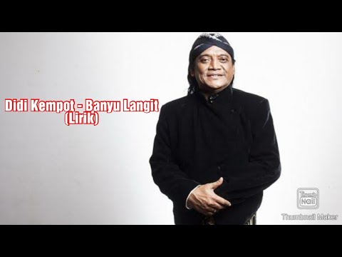 Didi Kempot - Banyu Langit (Lirik) - YouTube