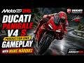 Ducati Production Bike Panigale V4 S Gameplay in MotoGP 26 With Marc Márquez
