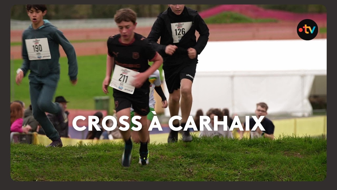 Cross à Carhaix, en prévisions des championnats de France