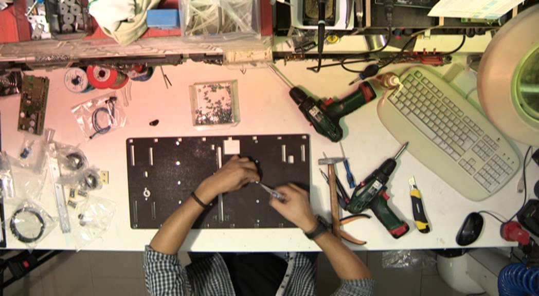 Assemblare stampante 3D PowerWASP Evo