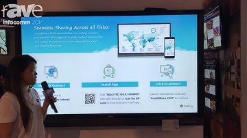 InfoComm 2017: BenQ Demos RP750K Interactive Flat Panel