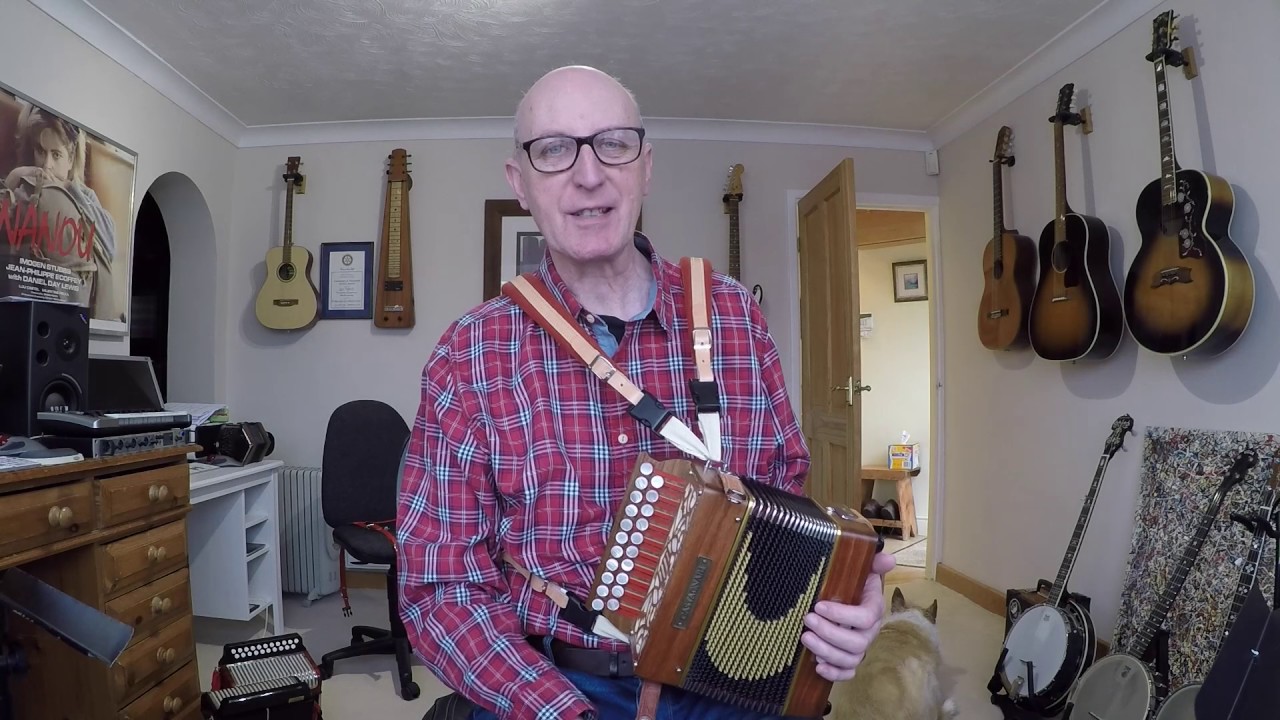 William Taylor's Tabletop Hornpipe DG Melodeon Video Tutorial Clip