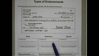 Types Of Endorsements