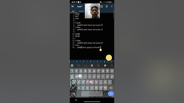TUGAS VIDEO CARA MEMPROGRAM IF DAN ELSE DI ANDROID | MATA KULIAH PEMROGRAMAN KOMPUTER 