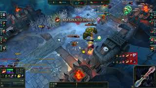 Insane teemo quadra kill - ARAM