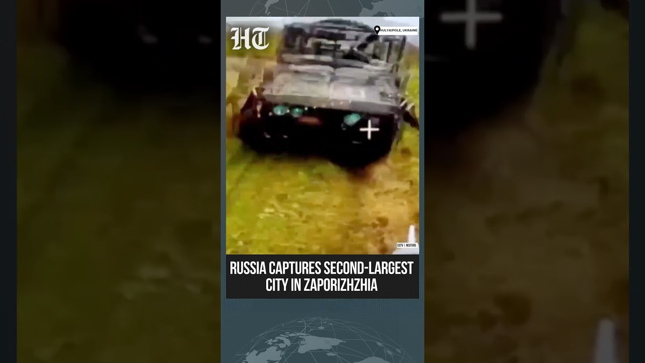 Russia Claims Control Of Hulyaipole As Strikes Hit Buildings In Zaporizhzhia Region | #shorts