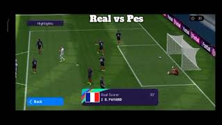 Benjamin Pavard Goal for France | Real vs Pes 2021| CJRPESBUDDY