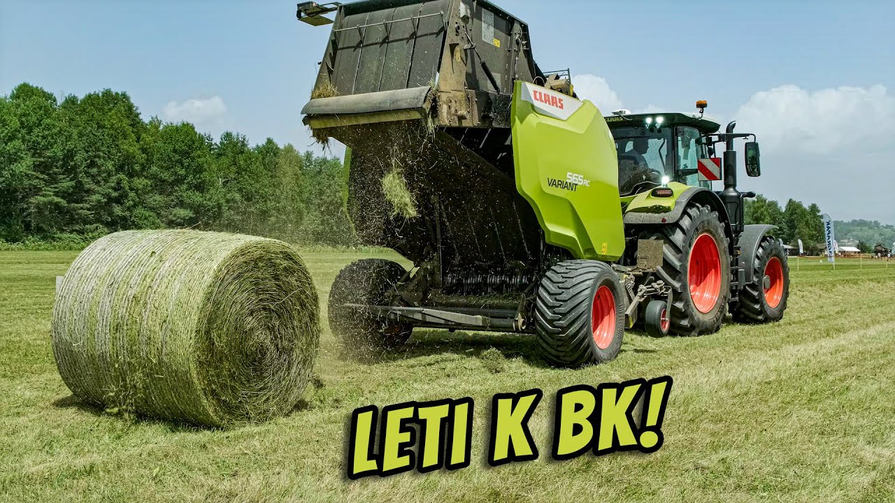 Od košnje do baliranja - Claas