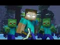 "Herobrine's Revenge" - Rainimator Full Season 1 Official | Minecraft Music Video Compilation