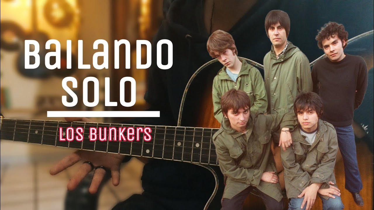 Cómo tocar Bailando Solo - Los Bunkers (tutorial guitarra) |Guitarra sin límites