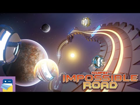 Super Impossible Road: Apple Arcade iOS Gameplay (by Rogue Games)