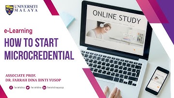 e-Learning - How to Start Microcredential