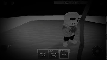 Trying to beat 3D Horror Sans (miserable fail) Sans Multiversal Battles