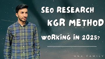 What is KGR (Keyword Golden Ratio) in SEO? | Complete Guide | Is it Work in 2025?