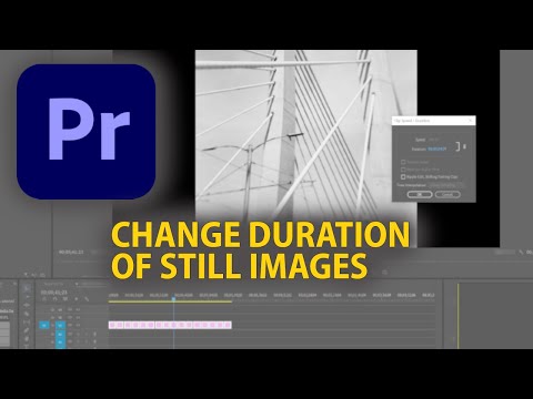 change duration of MULTIPLE IMAGES and REMOVE GAPS in ADOBE PREMIERE PRO 2020 | PREMIERE PRO