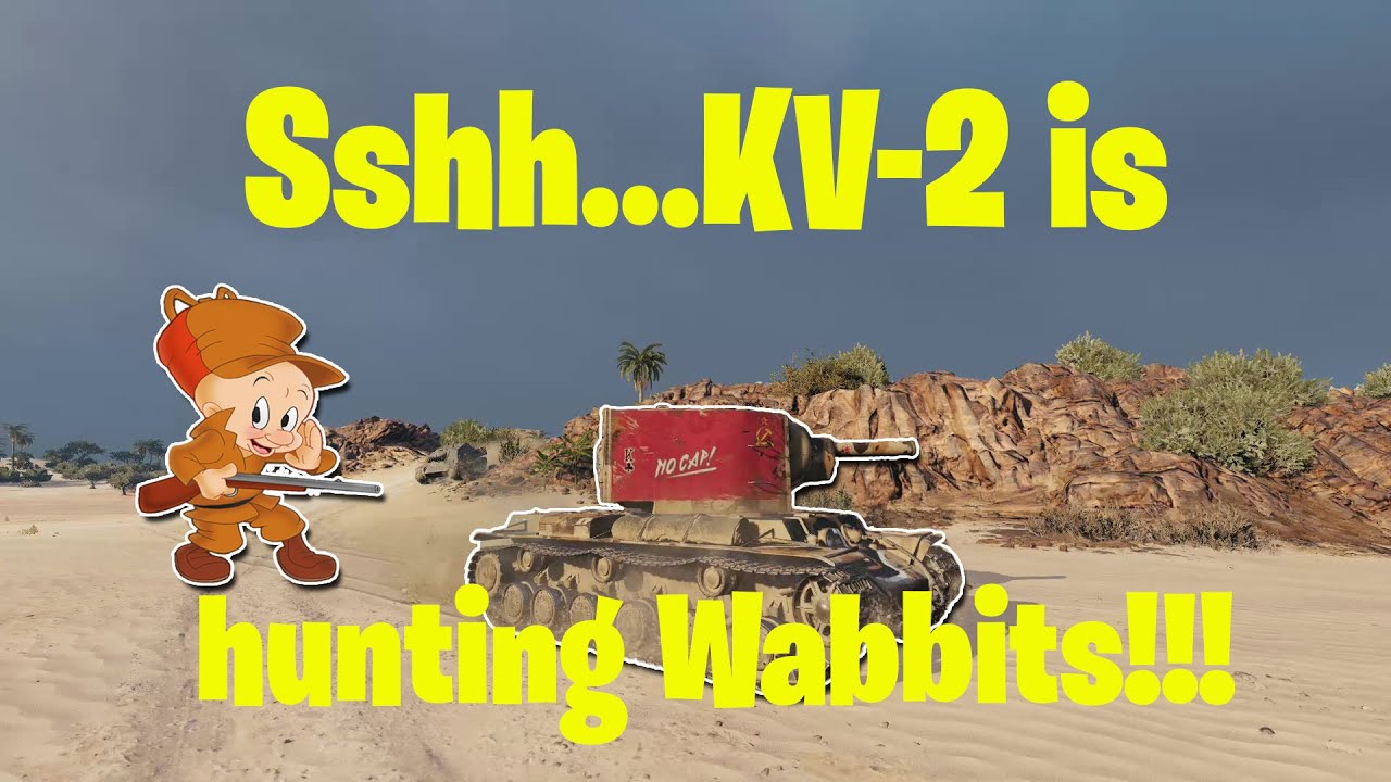 World of Tanks - KV-2 at Airfield - WoT