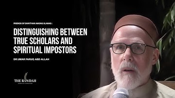 Beware of these False SUFI Shaykhs - Dr.Umar Faruq Abd Allah