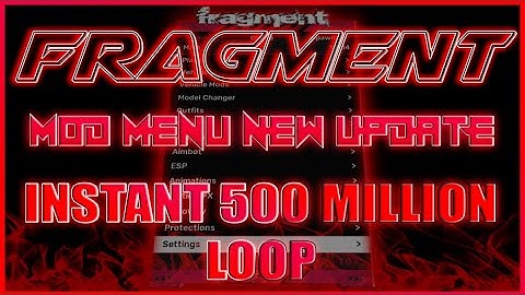 *Updated* FRAGMENT GTA MOD MENU - INSTANT 500 MILLION LOOP | Unlimited Recoveries + Undetected #GTAV