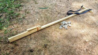 How to Make a Powerful Slingshot from Home