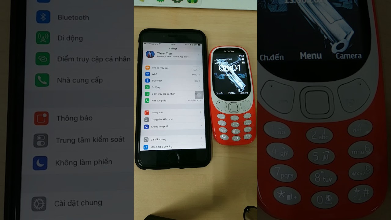 Chép danh bạ từ smartphone vào Nokia 3310 - youtube