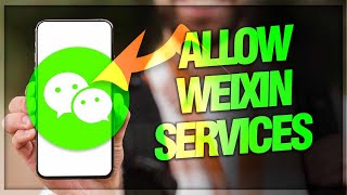 How To Allow Weixin Services On WeChat App screenshot 5