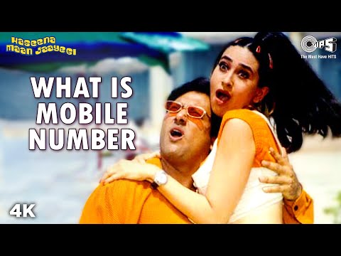 What Is Mobile Number | Karisma Kapoor | Govinda | Sonu N | Alka Y | Haseena Maan Jaayegi | 90s Song