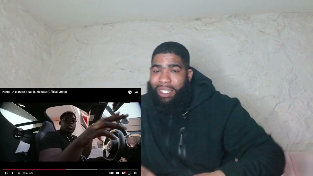 Pengz - Alejandro Sosa ft. 6ixbuzz (Official Video)|Reaction