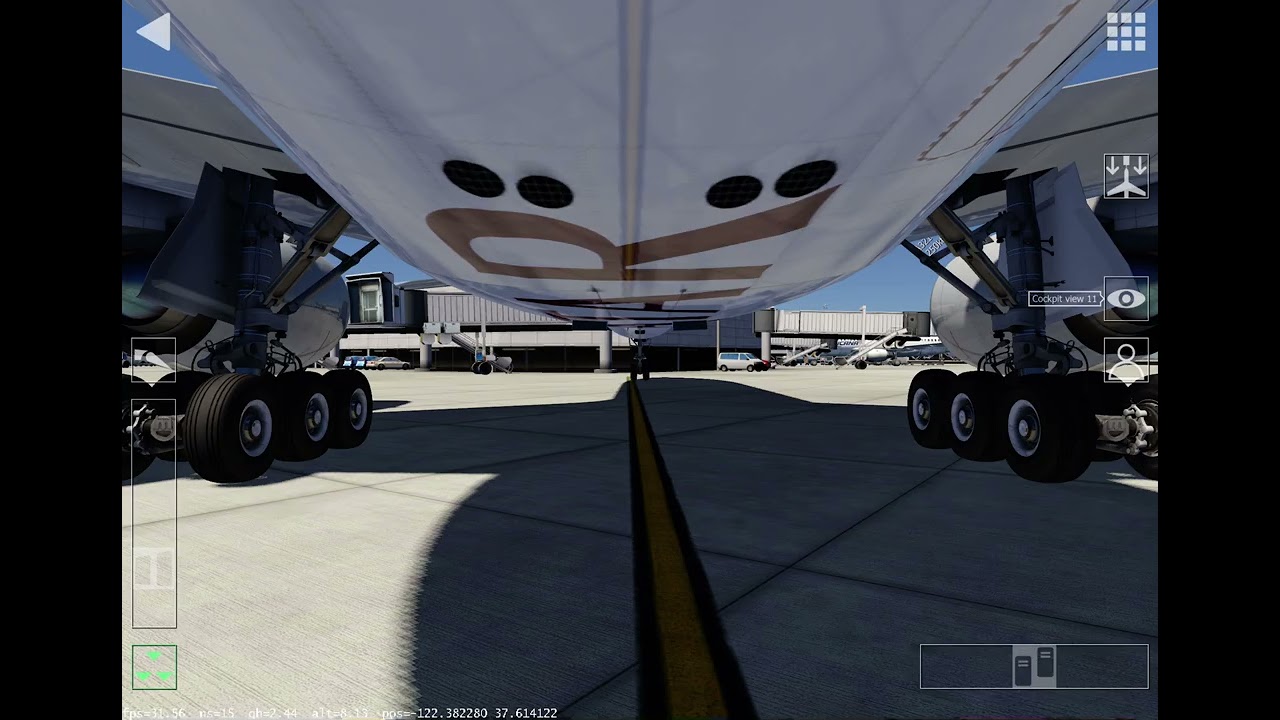 Aerofly FS Global A350 Take off from KSFO to CYVR