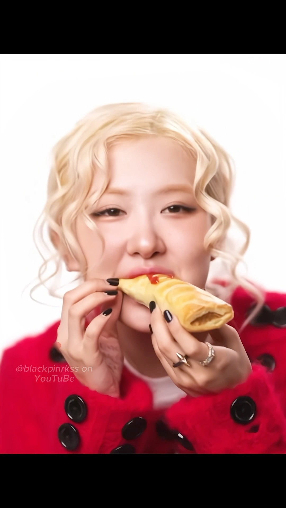 Rosé Mukbang Korean Food ❤️ #blackpink #rosé