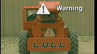 JLG Telehandler Lull Operator Safety