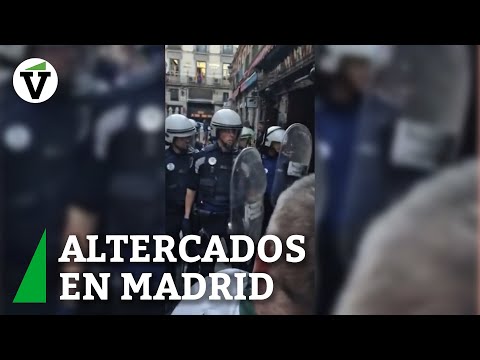 La Policía, en alerta por los aficionados del Celtic: incidentes en la Plaza Mayor de Madrid