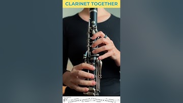 A Major Scale for Clarinet in 2 Octaves