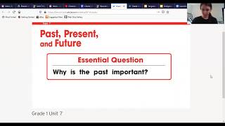 1st grade Benchmark lesson (part 1)