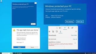 Disable Microsoft Defender SmartScreen in Windows 10 - How To Turn Off smartscreen Filter ✅