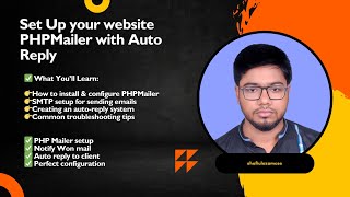 How to Set Up PHPMailer with Auto Reply | Complete Guide for Beginners (2025)