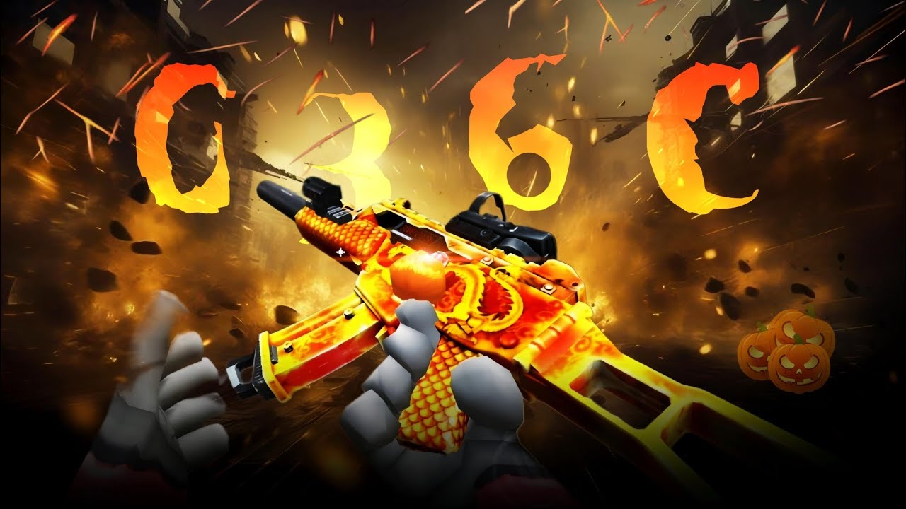 G36C "DRAGON BORN" GAMEPLAY | THE BEAST GUN | KUBOOM 3D • TDM GAMEPLAY | MY FIRST VIDEO ON YT 🔥