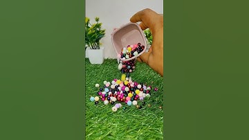 Satisfying Reverse Breads ASMR || Colouring Balls Reverse Video #asmr #satisfying #reverse