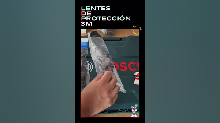 Lentes de Protección 3M. Unboxing en 60