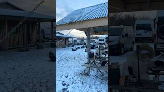 Winter Campground cooking in Iceland March 2026 #camping #icelandtravel