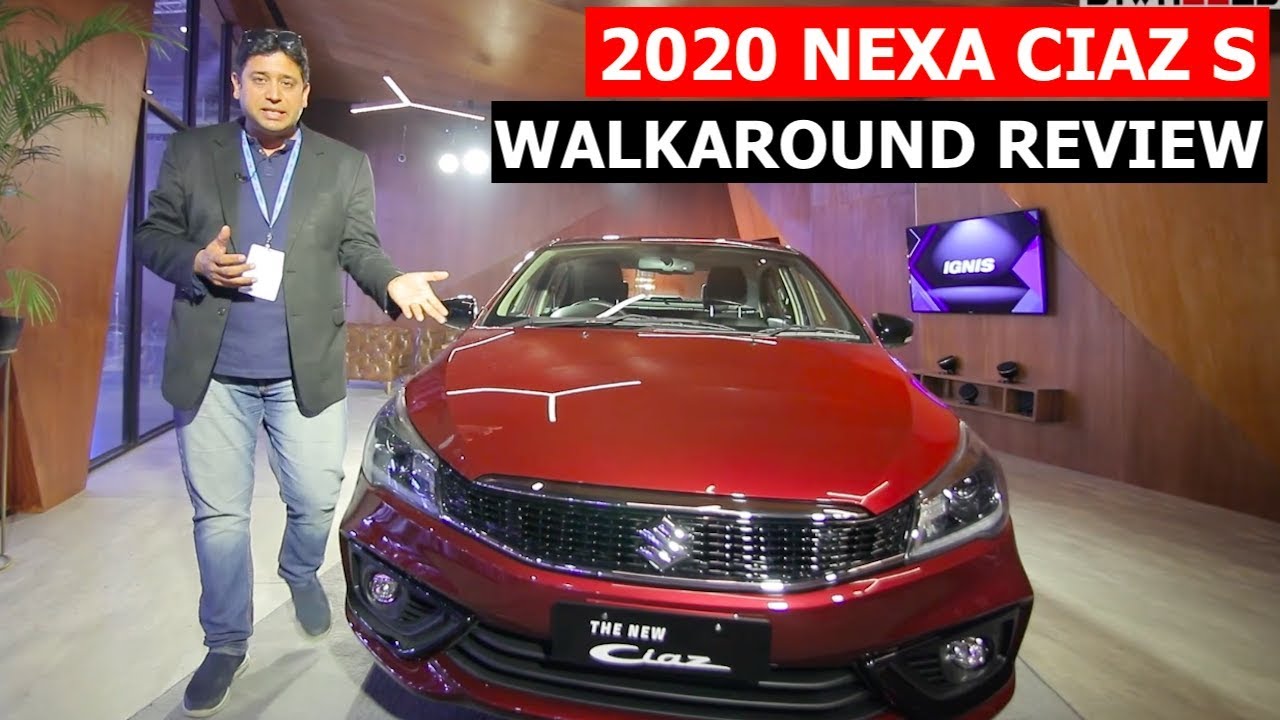 The New Maruti Ciaz S Looks Nice Walkaround Review Youtube