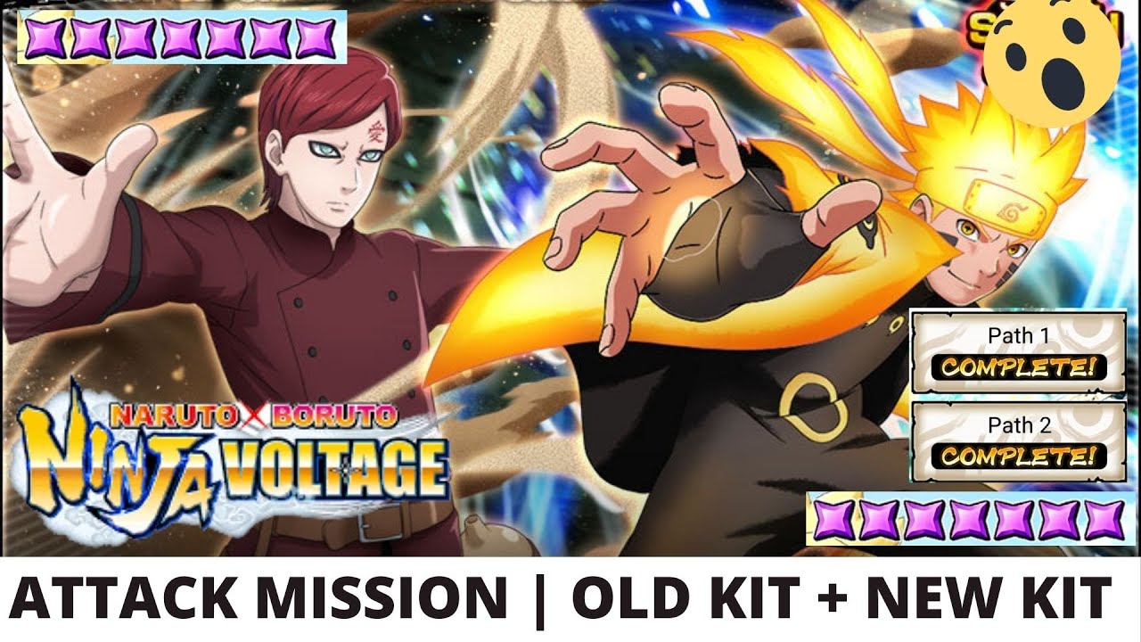 NxB NV: NARUTO LIGHT & GAARA KAGE | ATTACK MISSION SHOWCASE ⭐ | CAN THEY KEEP UP?