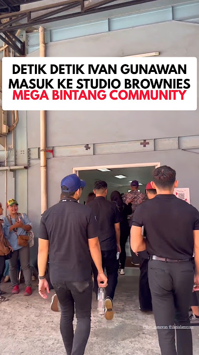 Ivan Gunawan Disambut Heboh di Brownies Hari Ini #igun #ivangunawan