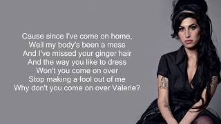 Amy Winehouse - Valerie (Lyrics)