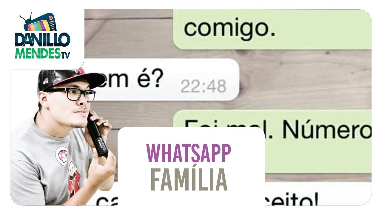 vlogs in spanish COISAS QUE ACONTECEM NO WHATSAPP DA FAMÍLIA