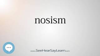 nosism - Smart & Obscure English Words Defined 👁️🔊🗣🧠✅